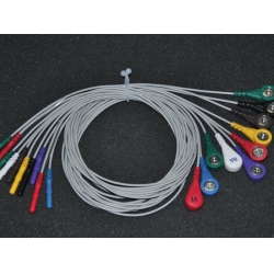 ECG lead wire / Shanghai Photoelectric 6511 ECG lead wire / ECG machine cable