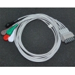 GE(USA)Monitor accessories GE split button five lead wire / compatible GE ECG Cable / GE sub-cable