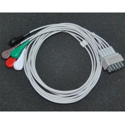 GE(USA)Monitor accessories GE split button five lead wire / compatible GE ECG Cable / GE sub-cable