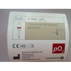 Radiometer(Denmark) (PN:945-613) E799 pO2 Electrode,Blood Gas Analyzer ABL5 New