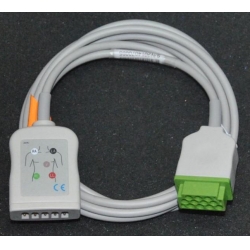 GE(USA) GE split five lead main cable / compatible with GE monitors ECG main cable / 11-pin lead cable